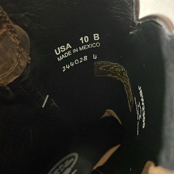 NWT J. B. Dillon Goatskin Cowgirl Boots Size 10B - Picture 7 of 11